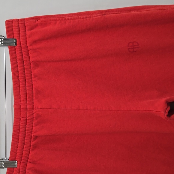 Anine Bing Sport Tyler Jogger Sweatpants Red Size M Oversized Organic Cotton - Picture 5 of 13